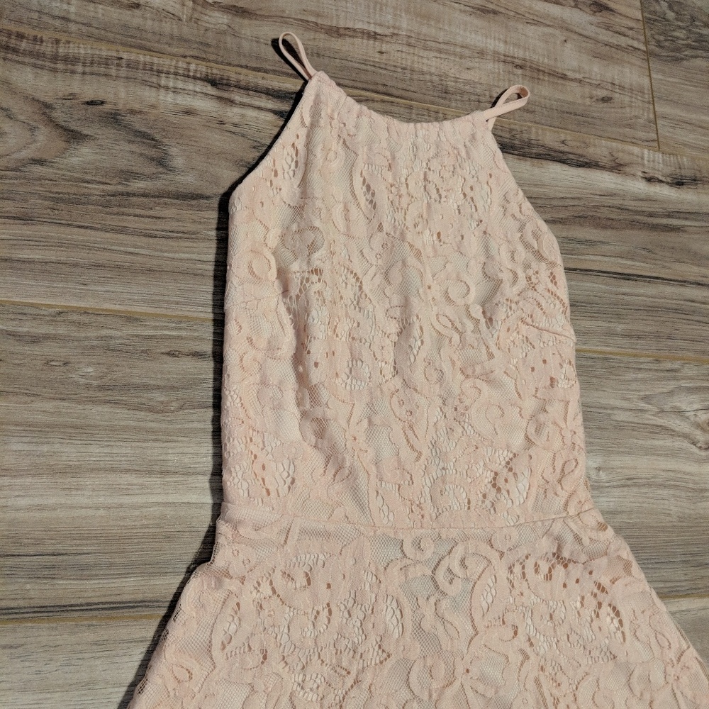 Pink TOBI lace dress